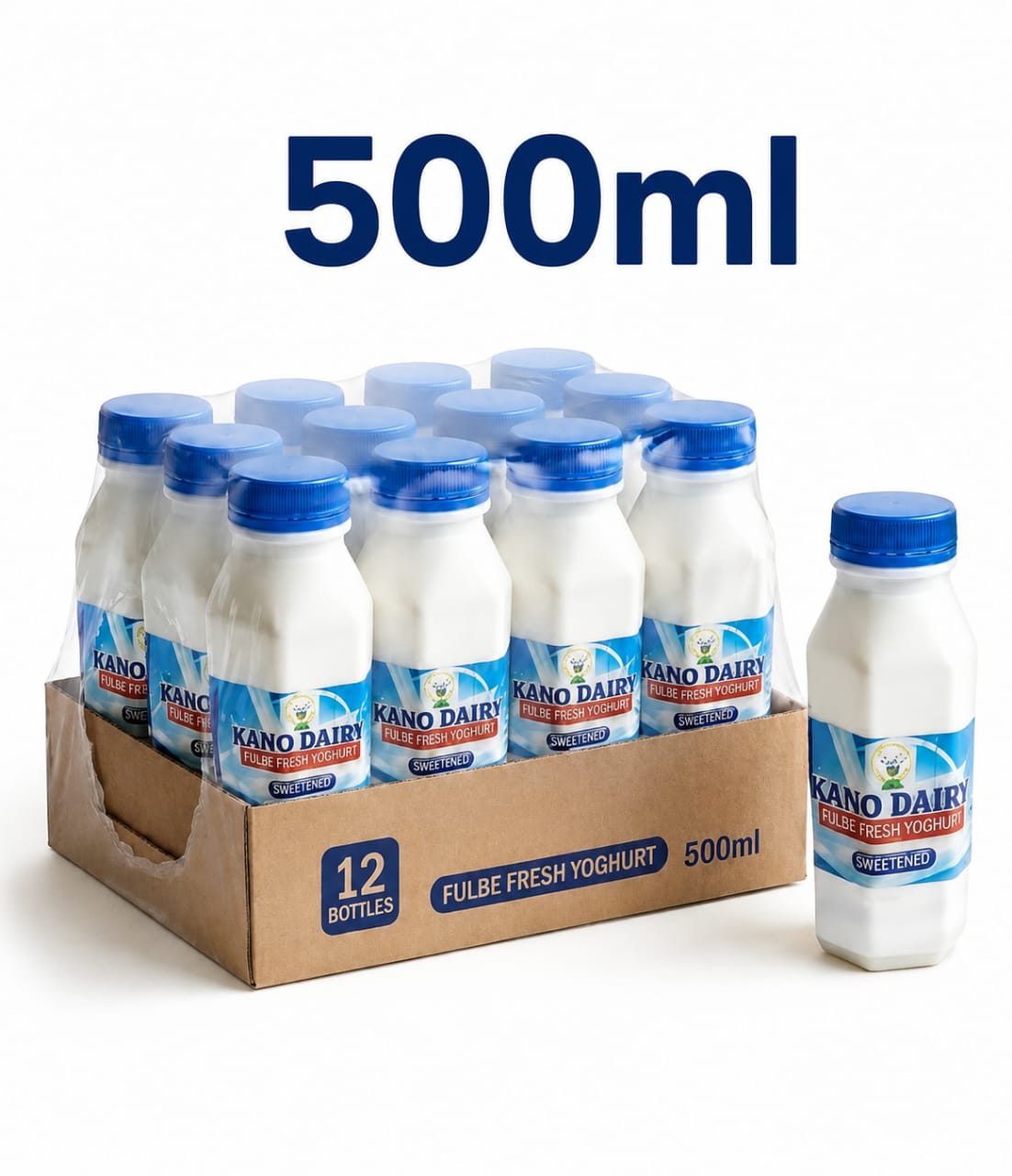 Sweeten Fresh Yoghurt - 500ml ₦14,400 / Package 12 Bottles • ₦1200 each