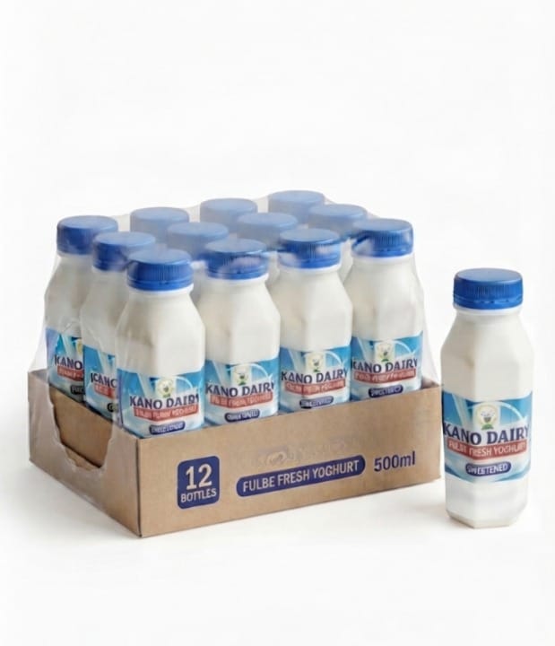 Fresh Yoghurt - 500ml ₦14,400 / Package 12 Bottles • ₦1200 each